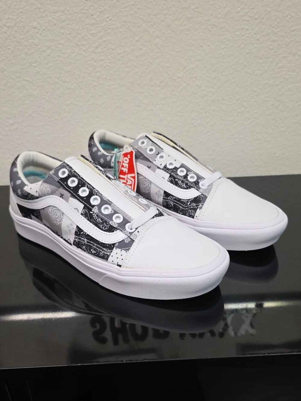 Vans Customs ComfyCush Old Skool Patchwork Men 8.0 Women 9.5 New